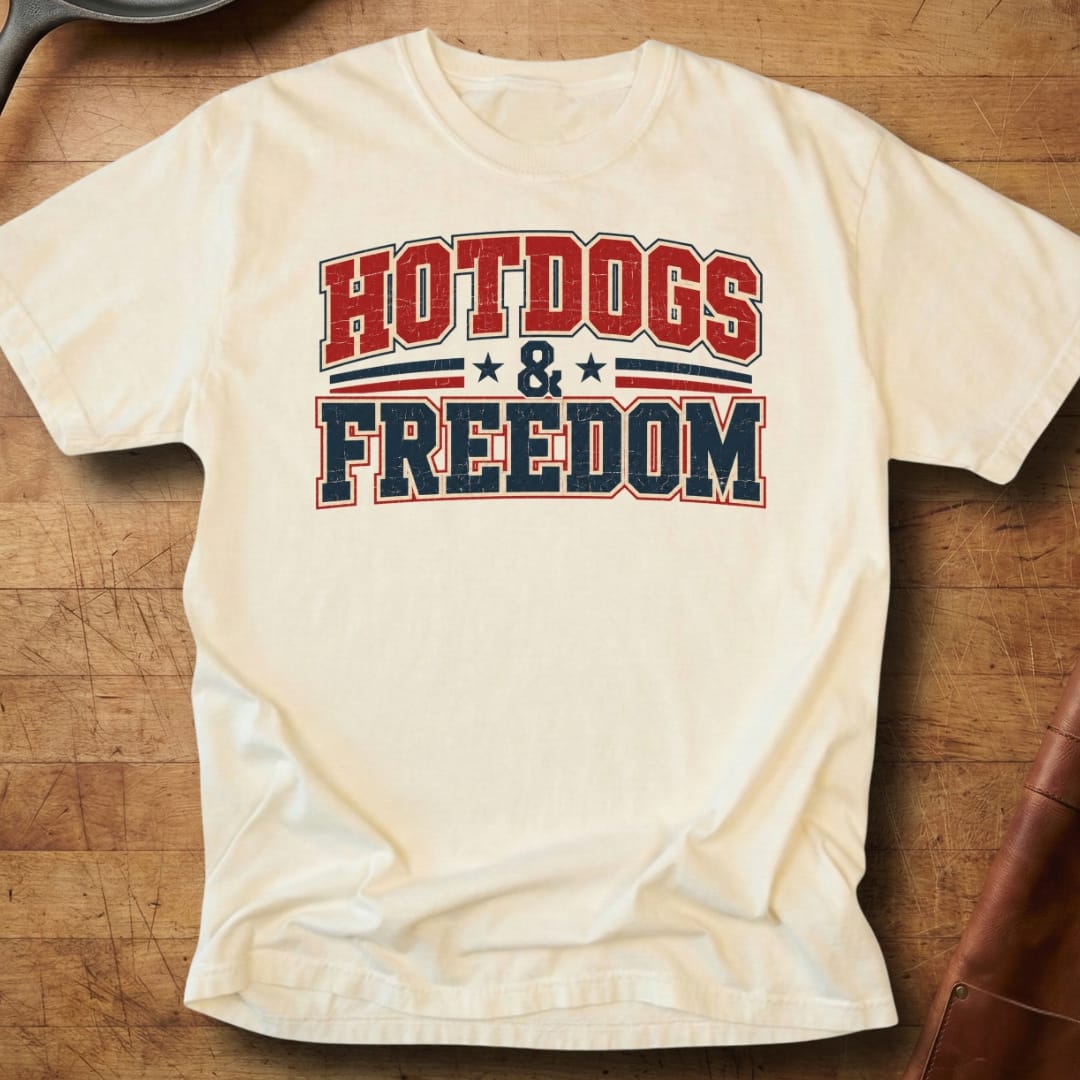 Hotdogs & Freedom — Premium Tee