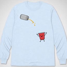 The Pour — Long Sleeve Tee