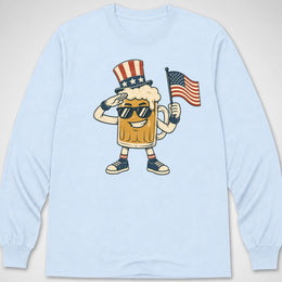 Beer Salute — Long Sleeve Tee