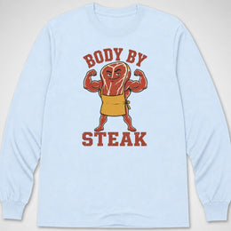 Body By Steak — Long Sleeve Tee