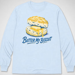 Butter My Biscuit — Long Sleeve Tee