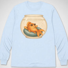 Fishbowl Kinda Fine — Long Sleeve Tee
