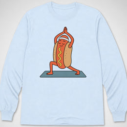 Hotdog Yoga — Long Sleeve Tee