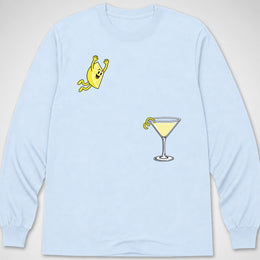 Lemon Drop Dive — Long Sleeve Tee