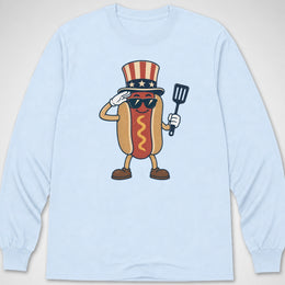 Uncle Sam's BBQ — Long Sleeve Tee