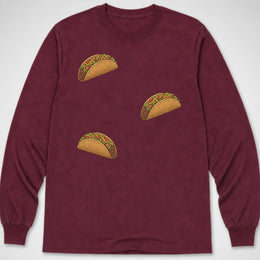 3 Tacos — Long Sleeve Tee