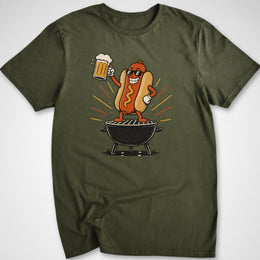 Raise 'Em Up Dog T-Shirt