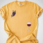 Red Wine Dive — Premium Tee