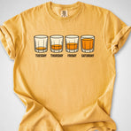 The Pour Schedule — Premium Tee