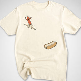 Hotdog Plane T-Shirt