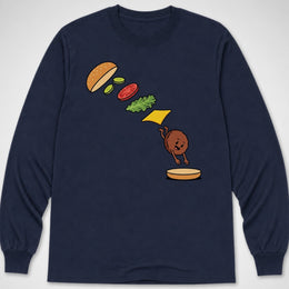Burger Bomb — Long Sleeve Tee