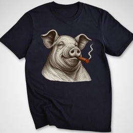 Pig Cigar T-Shirt