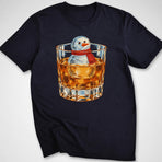 Snowman On The Rocks T-Shirt
