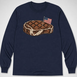 Staked Flag — Long Sleeve Tee