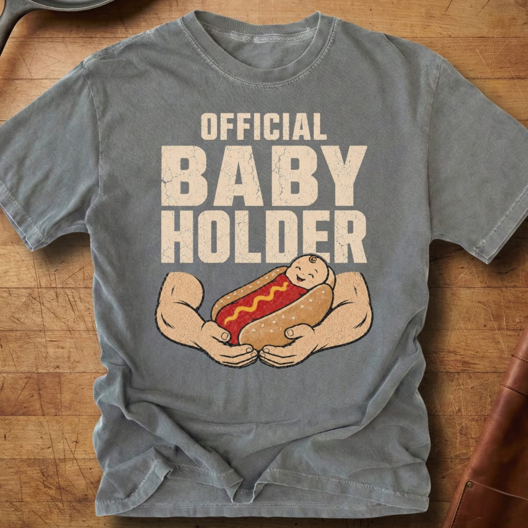 Official Baby Holder — Premium Tee
