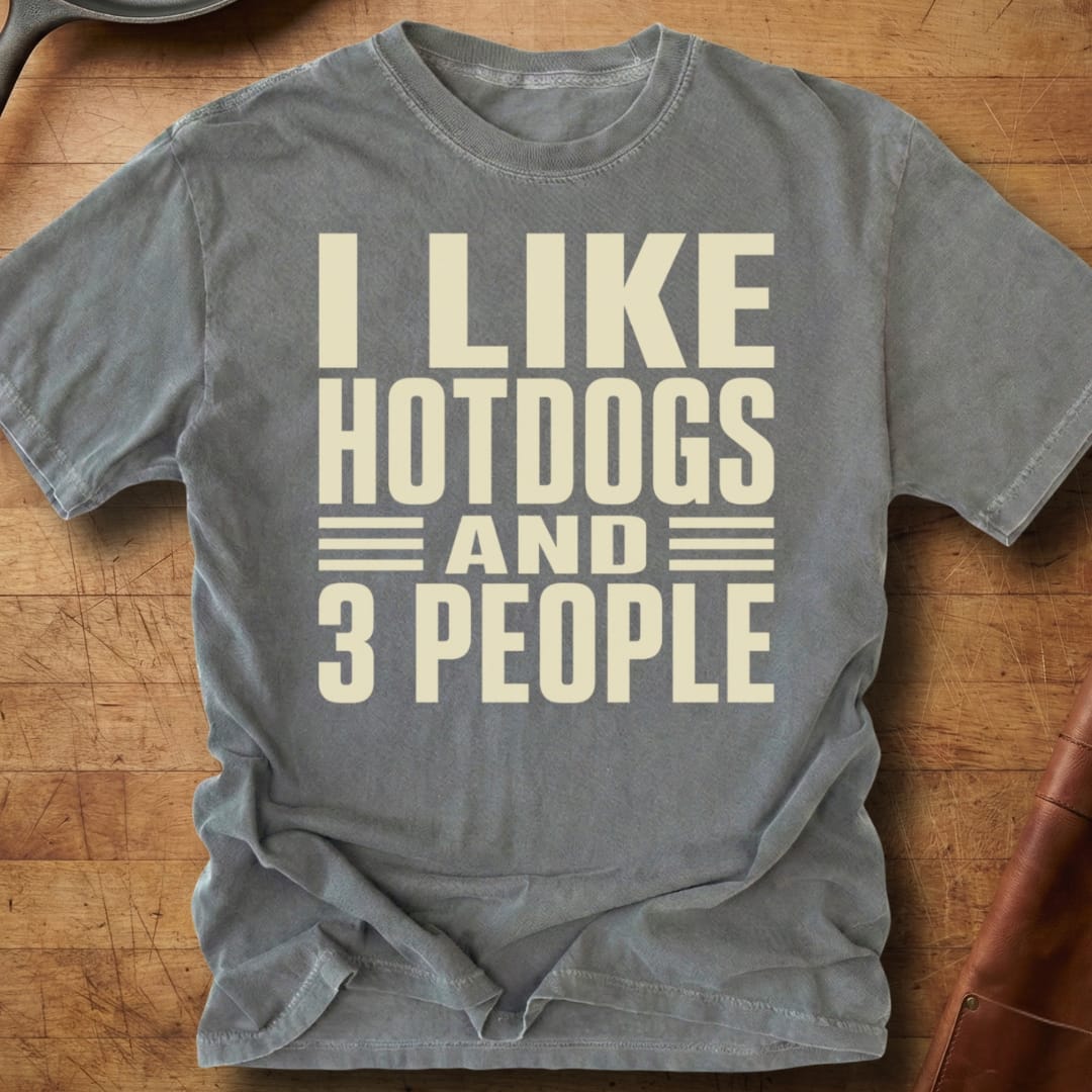 I Like Hotdogs and... — Premium Tee