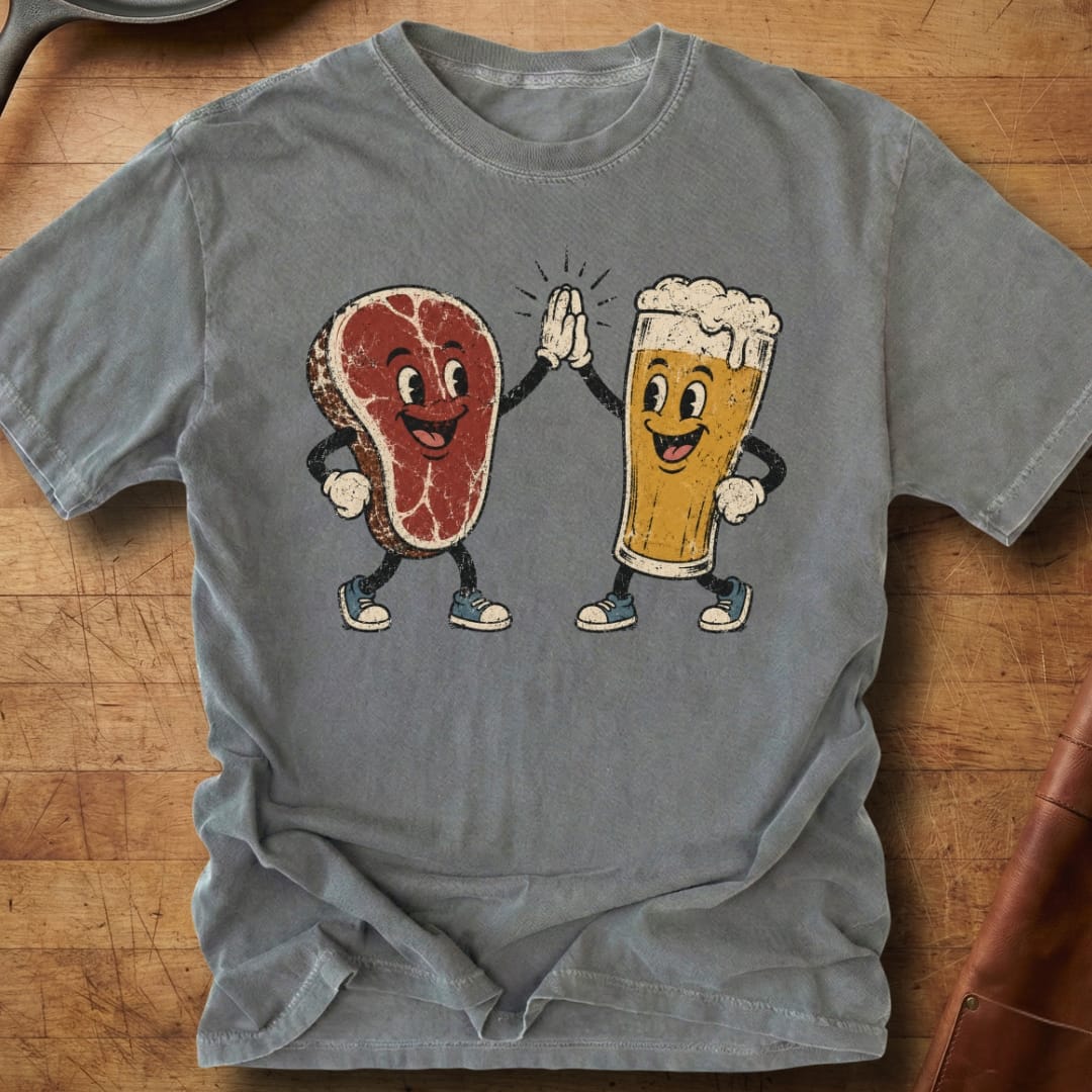 Steak & Suds — Premium Tee
