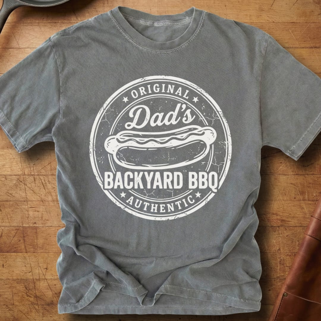 Dad's Backyard BBQ — Premium Tee