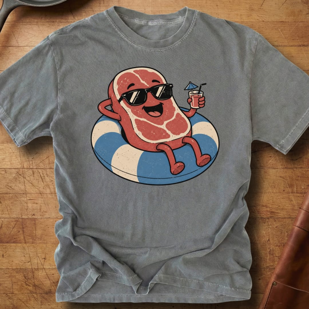 Steak Float — Premium Tee