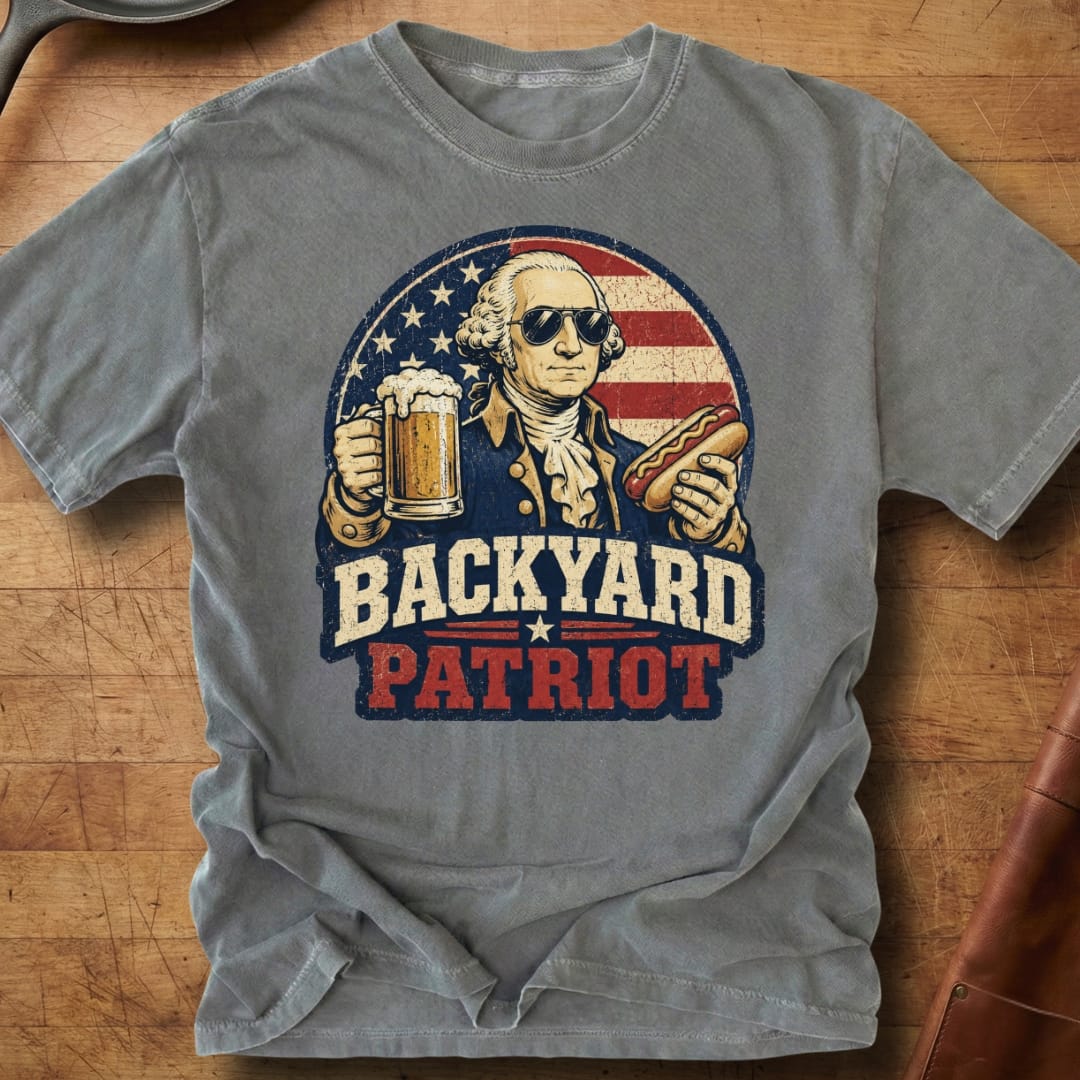 Backyard Patriot — Premium Tee