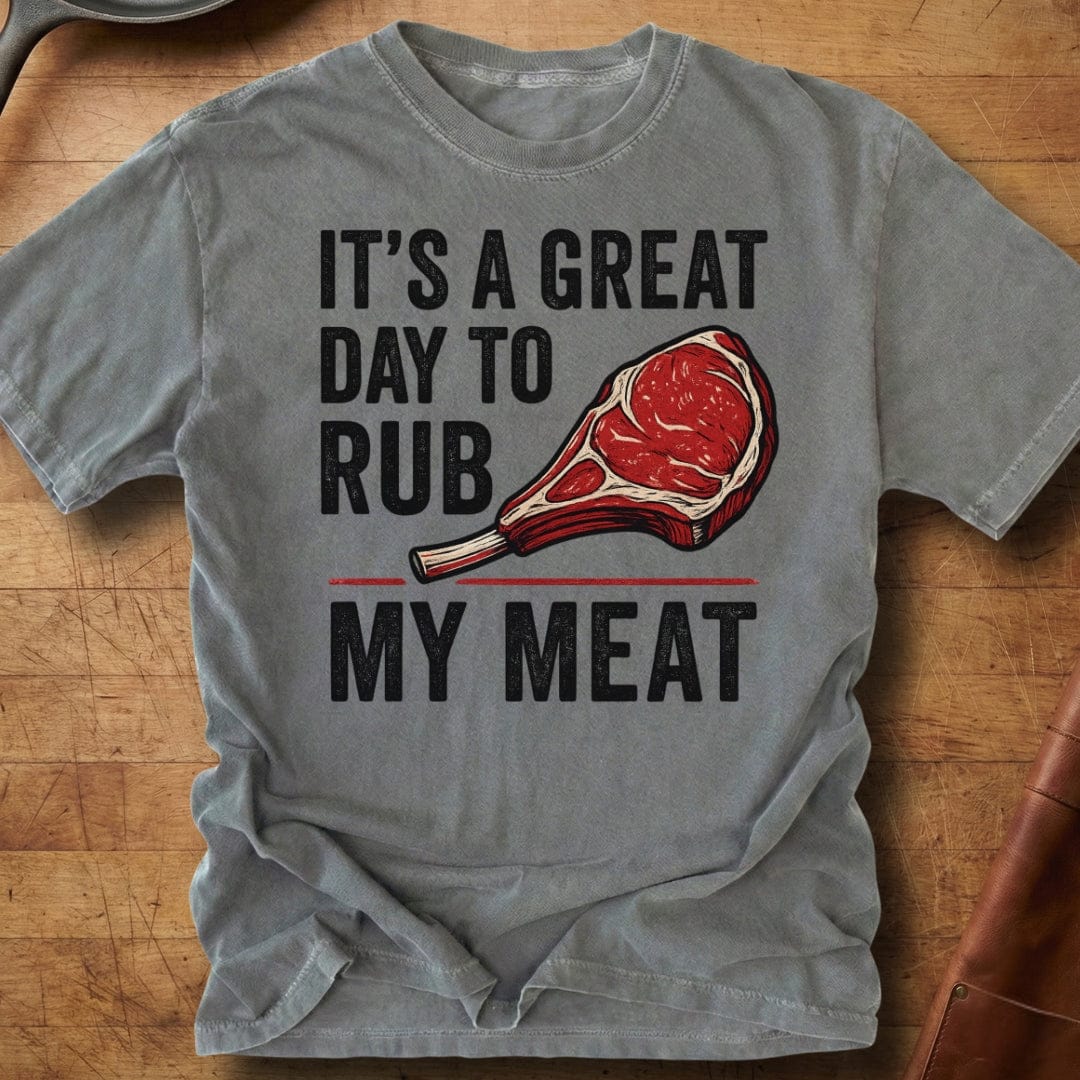 Rub My Meat — Premium Tee