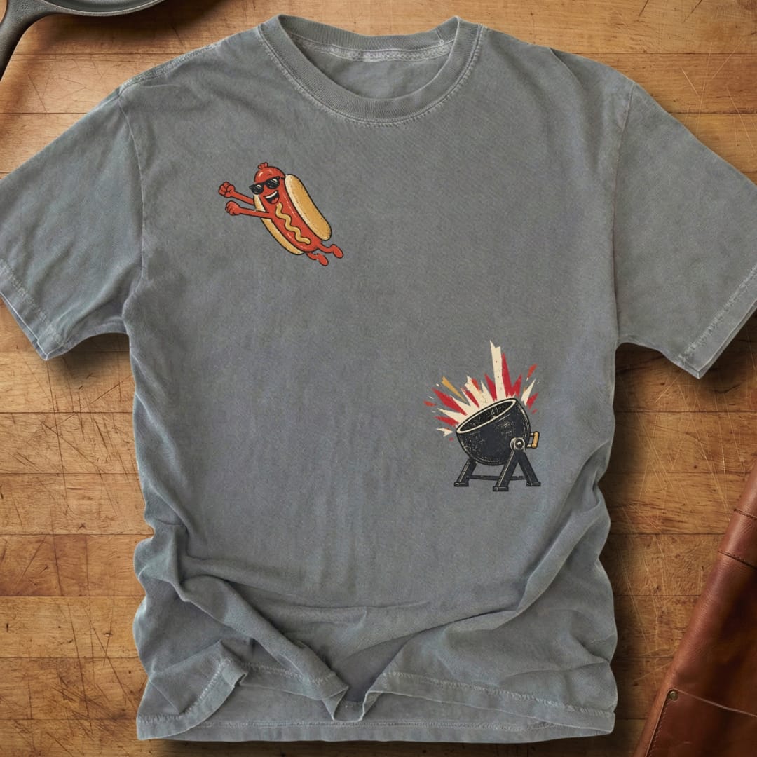 Hotdog Launch — Premium Tee