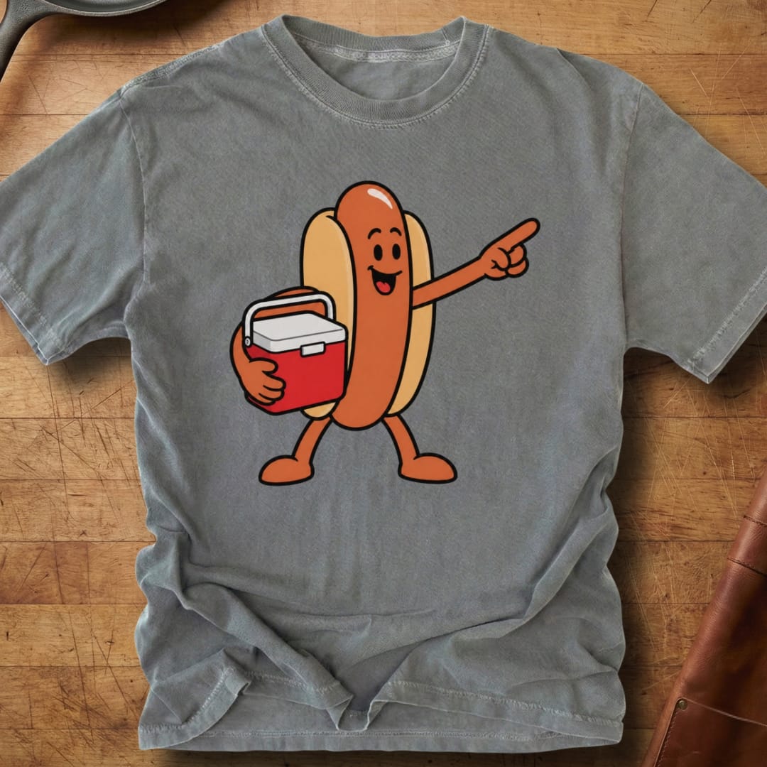 Hotdog Has Arrived — Premium Tee