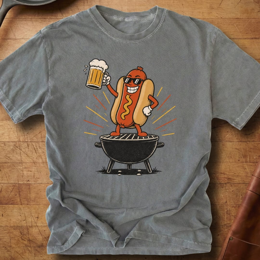 Raise 'Em Up Dog — Premium Tee