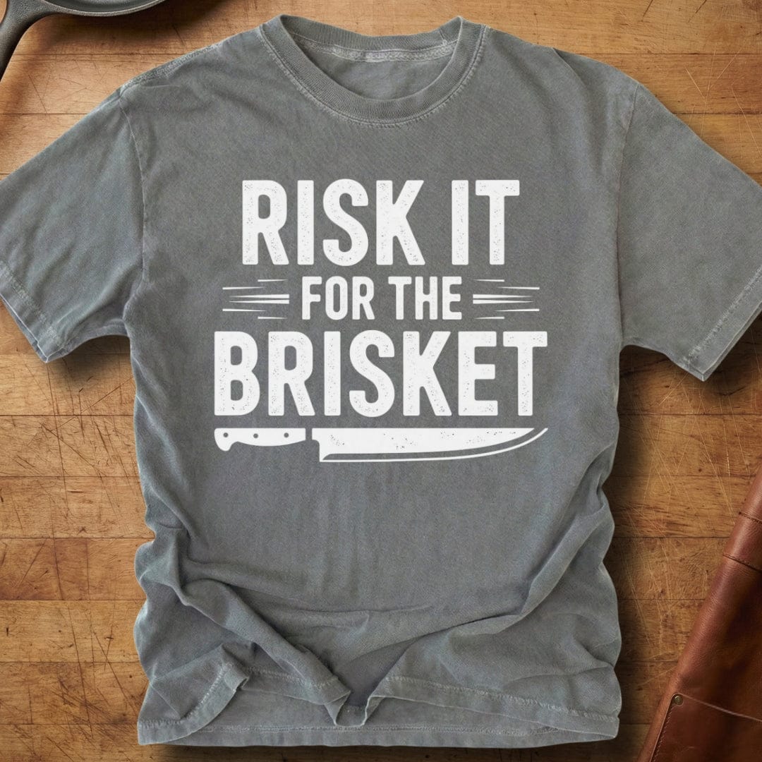 Risk It for the Brisket — Premium Tee