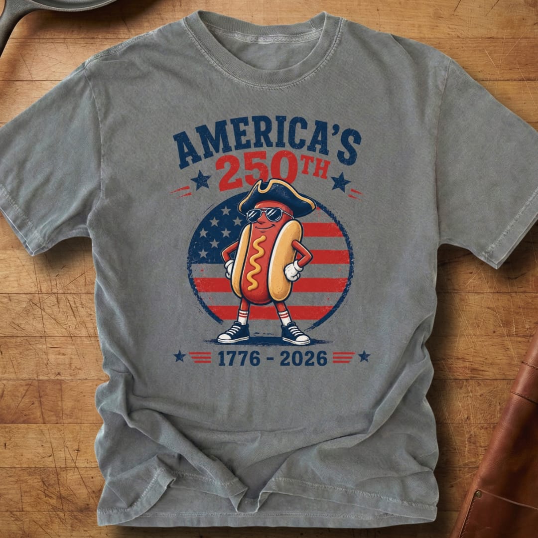 Hotdog Hat 250 — Premium Tee