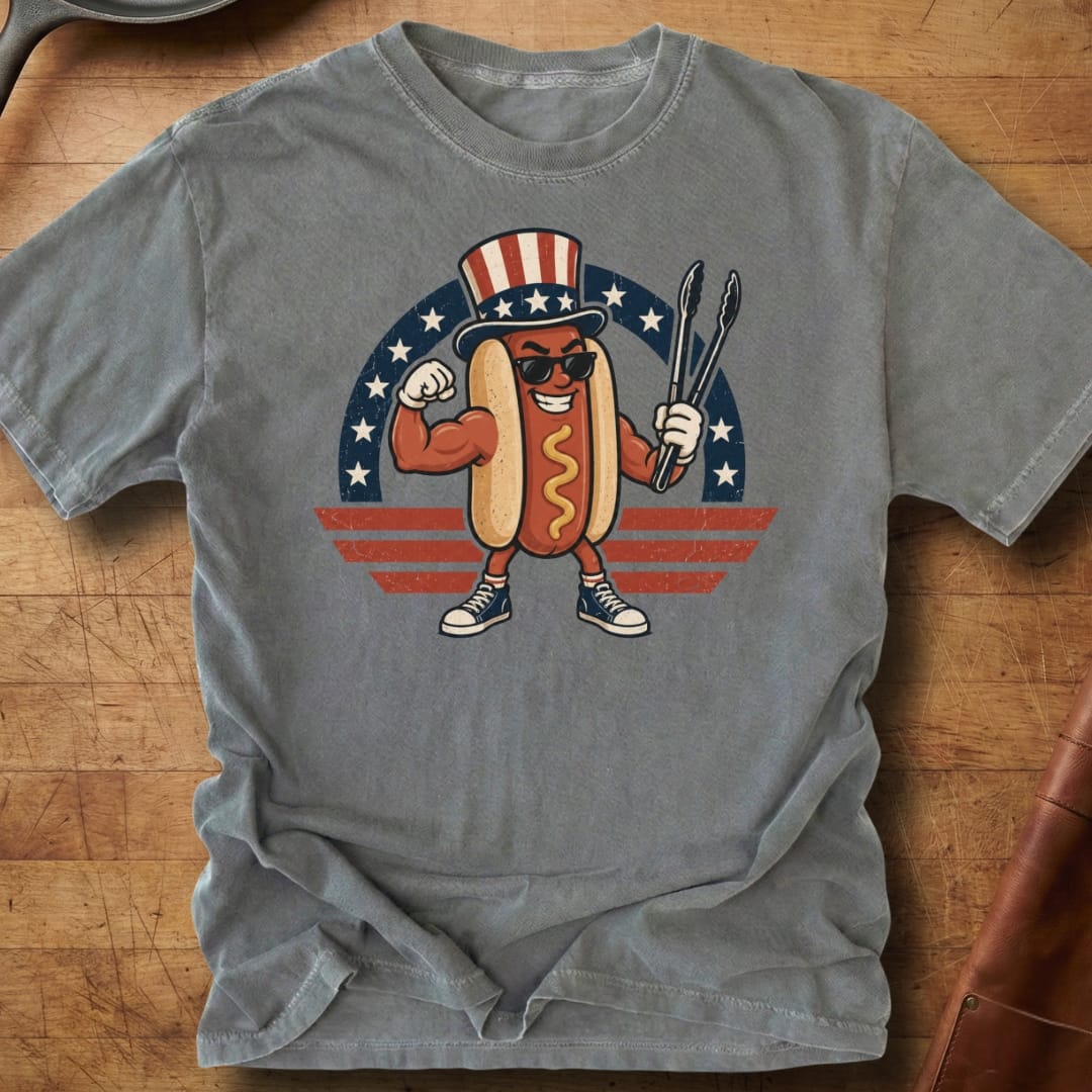 Flexin' Dog — Premium Tee