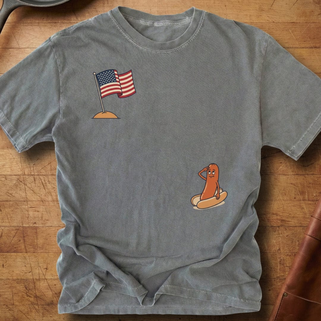Hotdog Salute — Premium Tee