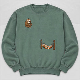 Sloth Cannonball Sweatshirt