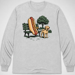 Dog Walking Dog — Long Sleeve Tee