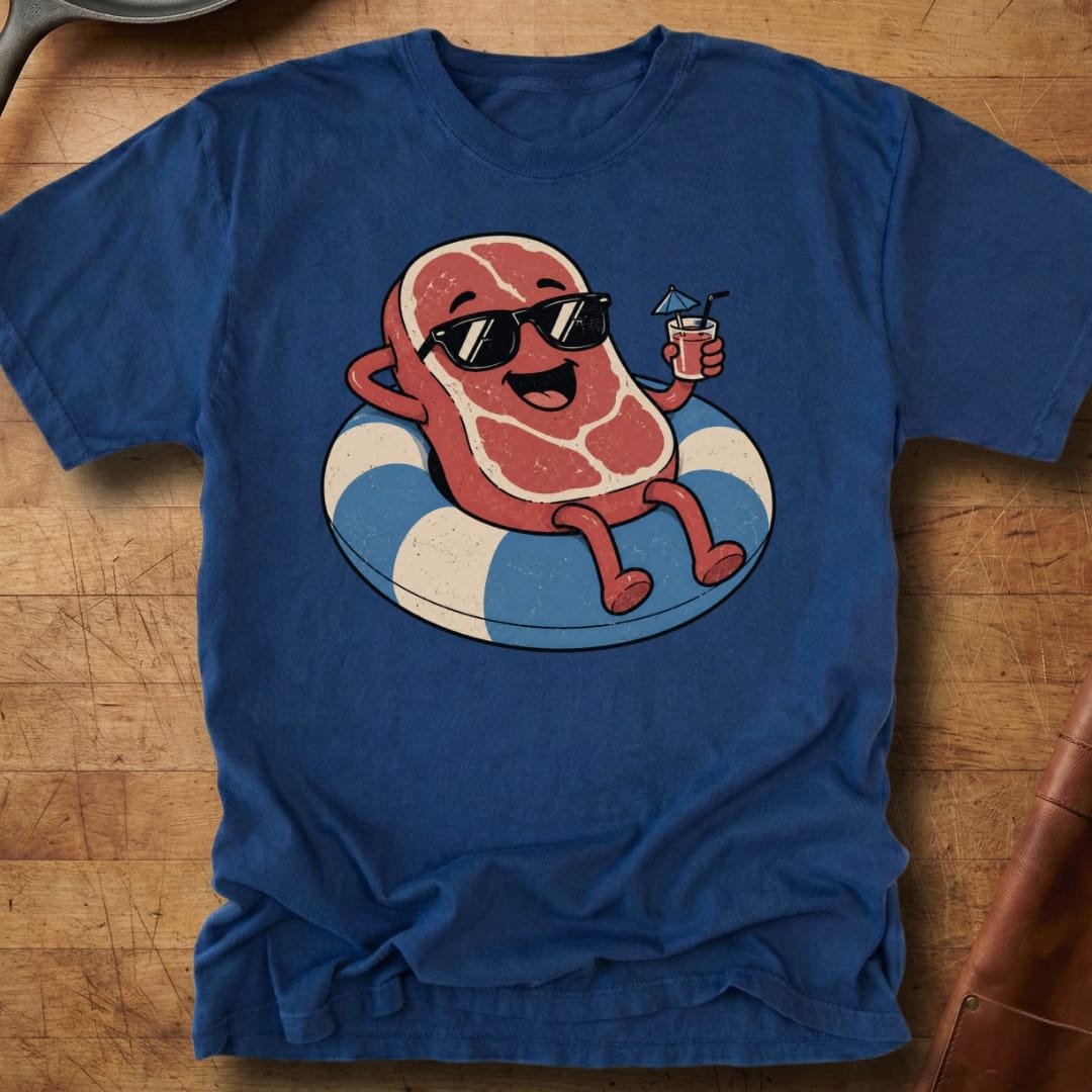 Steak Float — Premium Tee