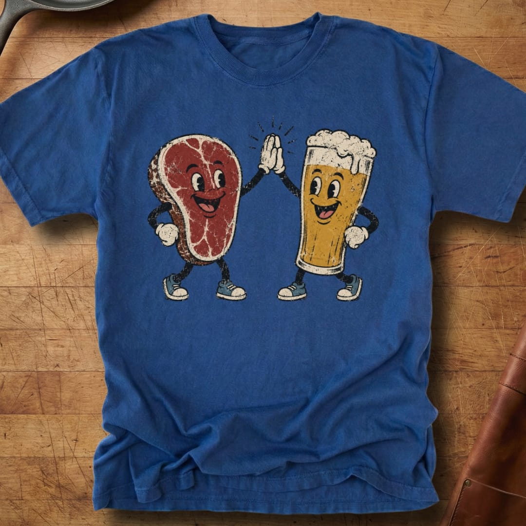 Steak & Suds — Premium Tee