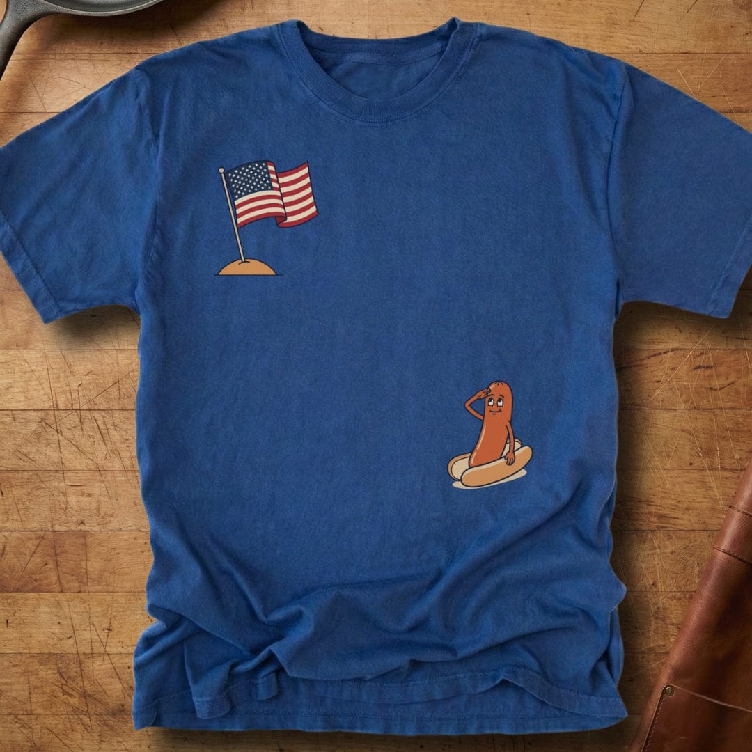 Hotdog Salute — Premium Tee