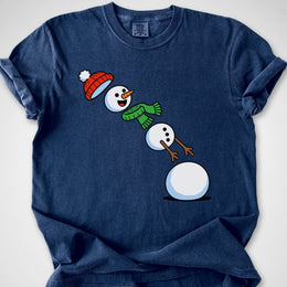 Snowman Bomb — Premium Tee