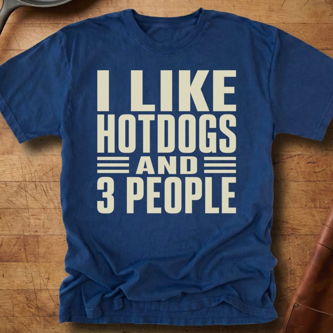 I Like Hotdogs and... — Premium Tee