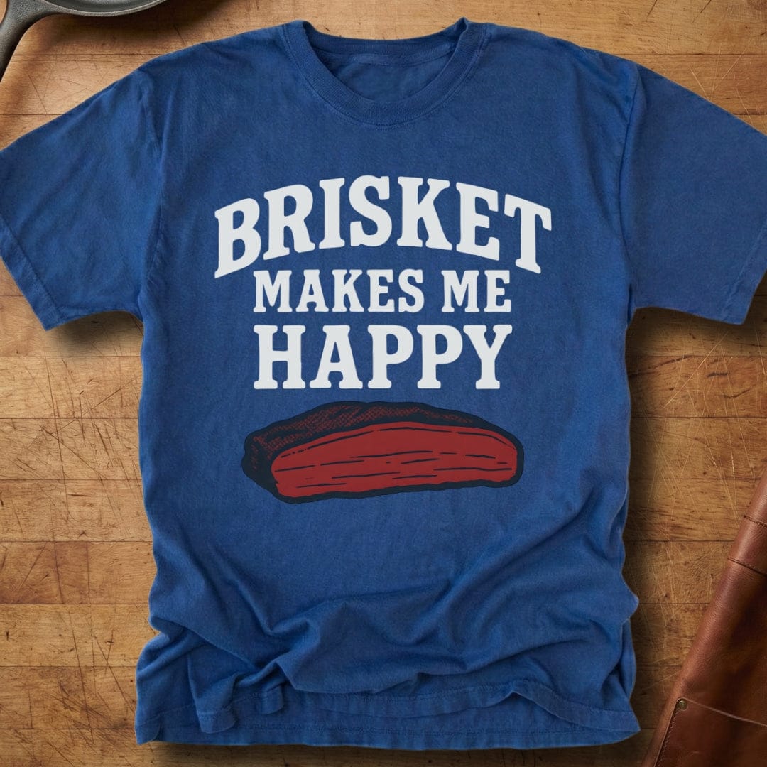 Brisket Makes Me Happy — Premium Tee