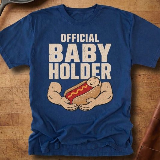 Official Baby Holder — Premium Tee