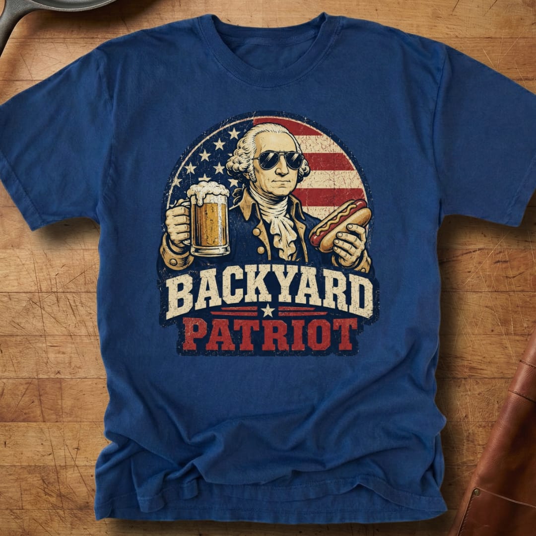 Backyard Patriot — Premium Tee