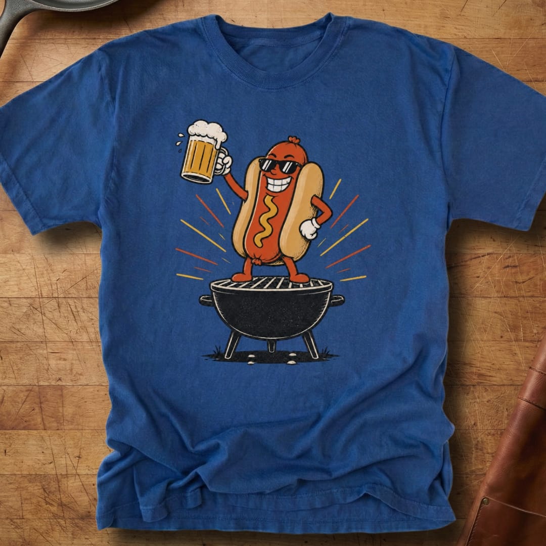 Raise 'Em Up Dog — Premium Tee
