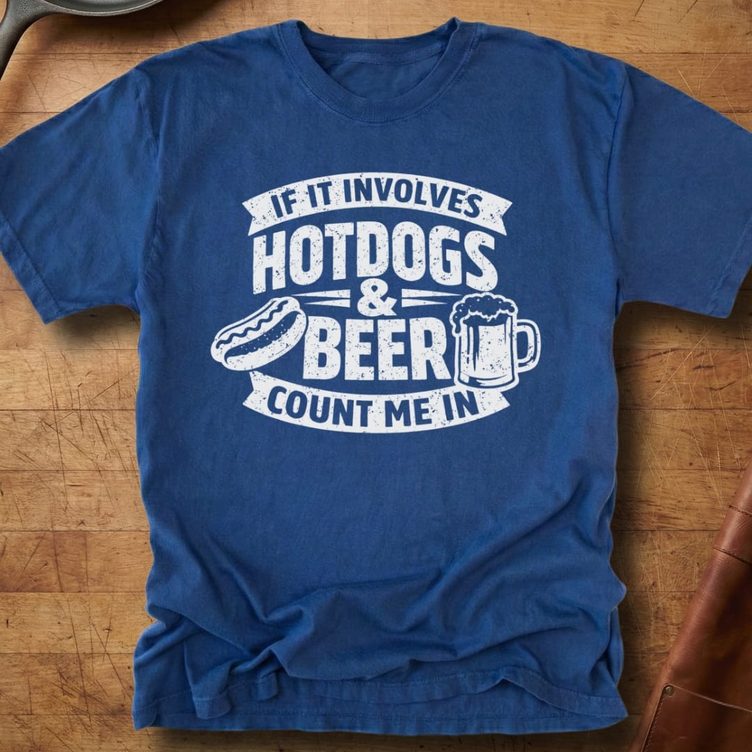 Hotdogs, Beer, I'm In — Premium Tee