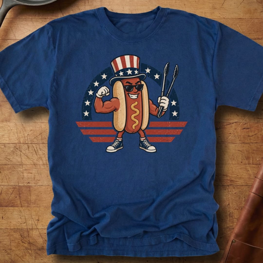 Flexin' Dog — Premium Tee