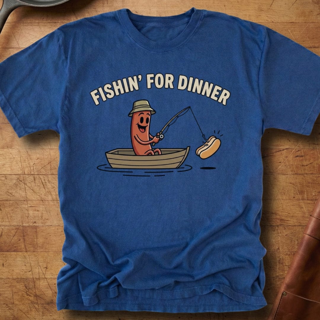 Fishin' Dog — Premium Tee