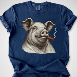 Pig Cigar — Premium Tee