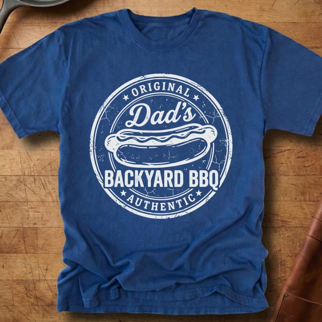 Dad's Backyard BBQ — Premium Tee