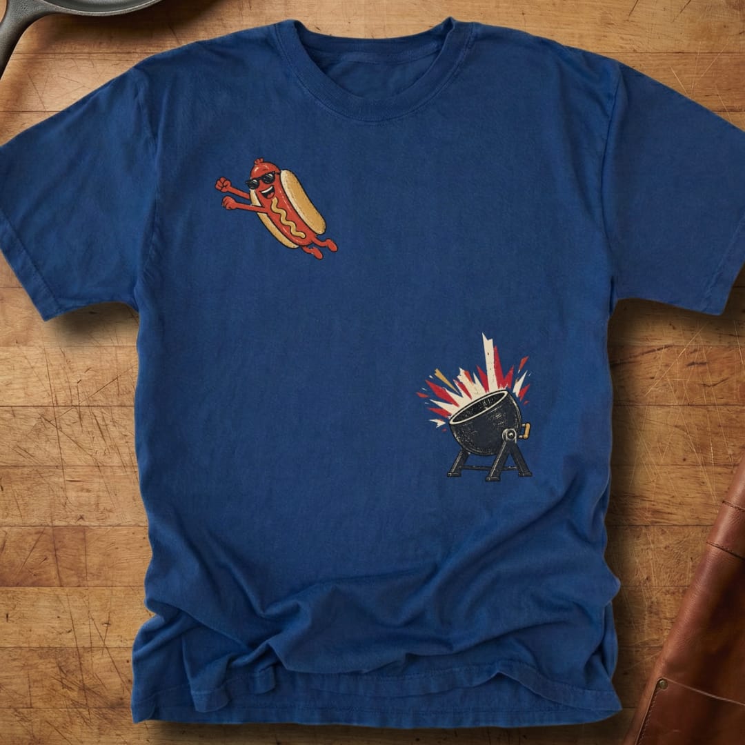 Hotdog Launch — Premium Tee