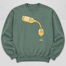 White Wine Pour Sweatshirt